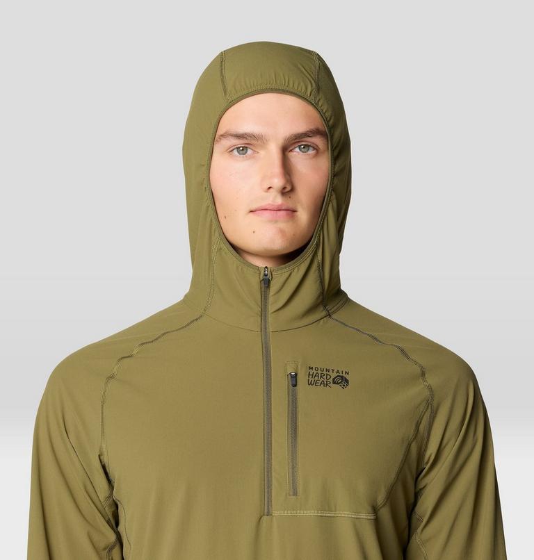 Men's Sunshield Hoody, Color: Combat Green, image 5