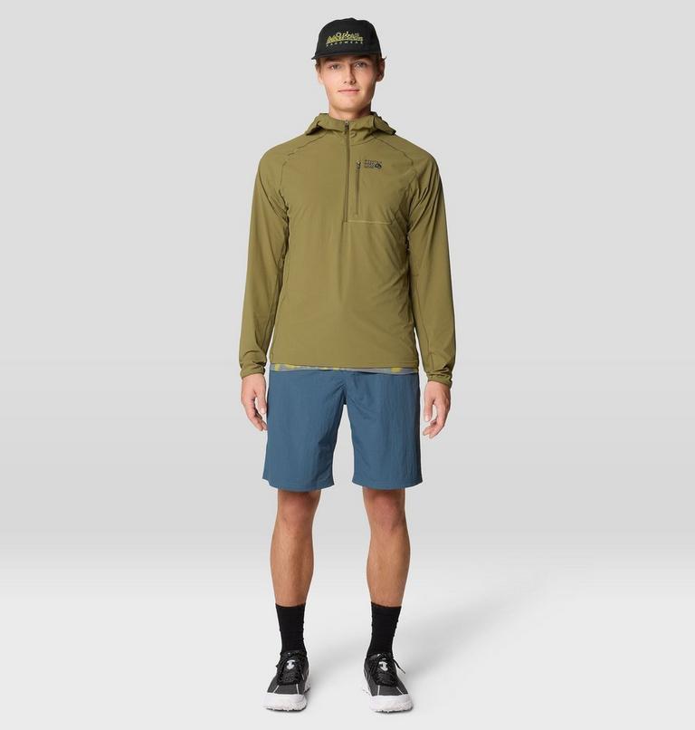 Men's Sunshield Hoody, Color: Combat Green, image 2