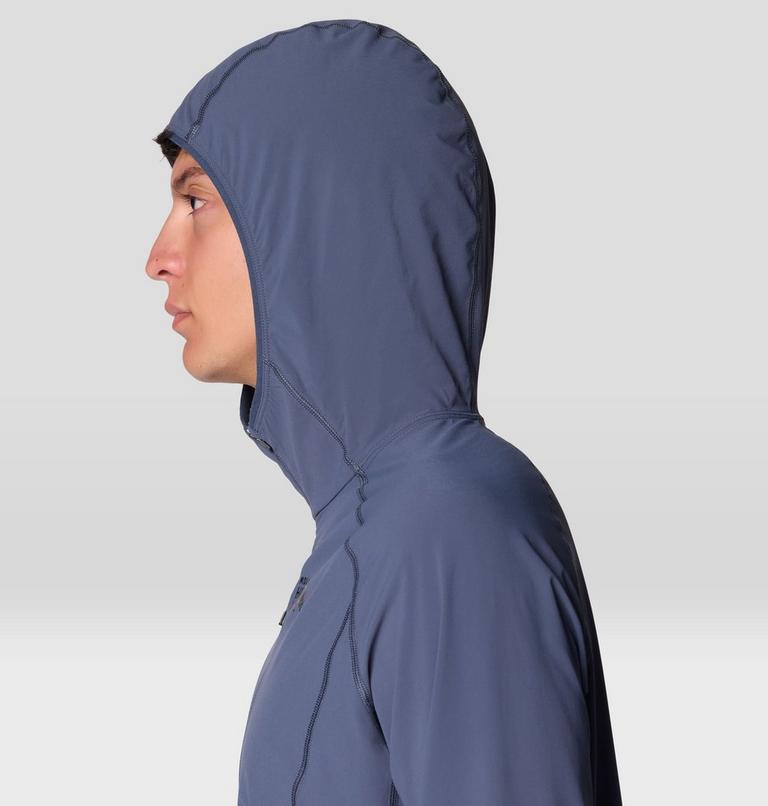 Chandail &agrave; capuchon Sunshield, Color: Moon Blue, image 7