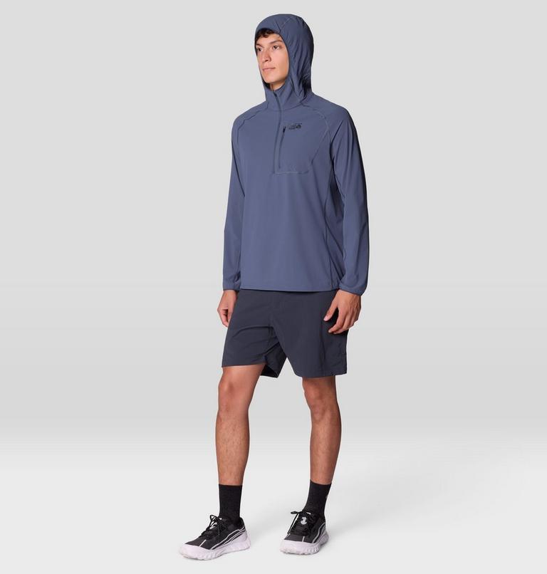 Chandail &agrave; capuchon Sunshield, Color: Moon Blue, image 2