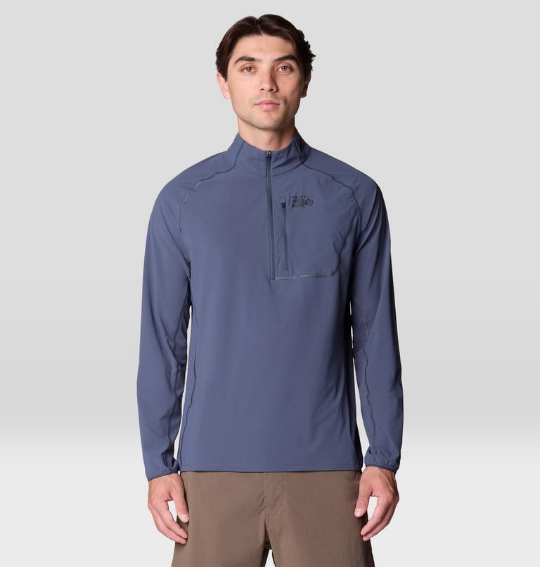 Chandail &agrave; demi-fermeture &eacute;clair Sunshield, Color: Moon Blue, image 1