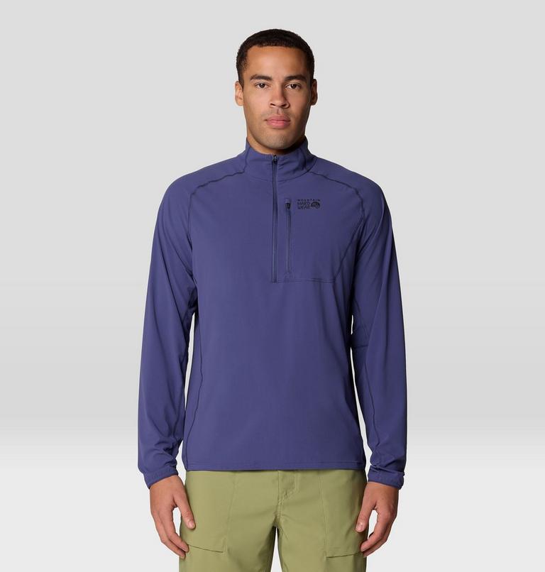 Men's Sunshield 1/2 Zip, Color: Lapis Dusk, image 1
