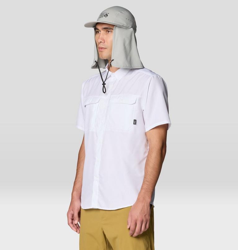 Men's Canyon Short Sleeve, Color: White, image 4