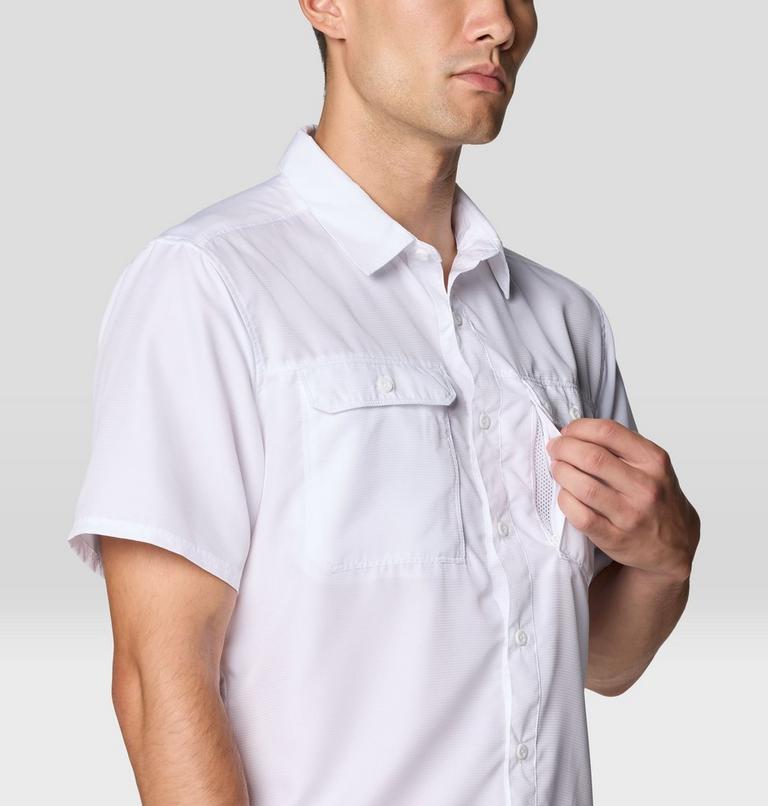 Men's Canyon Short Sleeve, Color: White, image 6