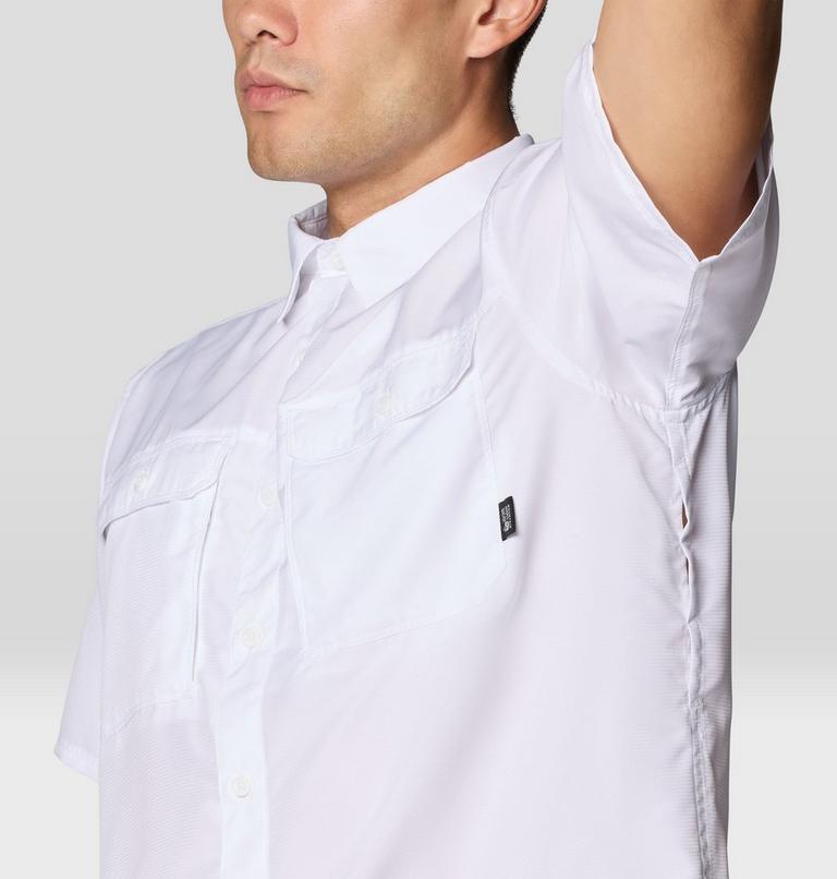 Men's Canyon Short Sleeve, Color: White, image 7