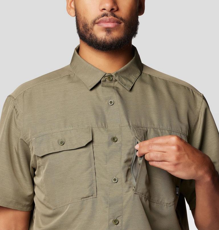 Men's Canyon Short Sleeve, Color: Stone Green, image 8