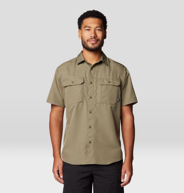 Men's Canyon Short Sleeve, Color: Stone Green, image 1