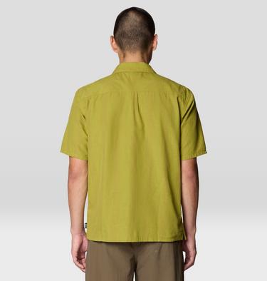 Men's Cottonwood Camp Lite Short Sleeve Shirt, Color: Bright Fatigue Strata Stripe, image 10