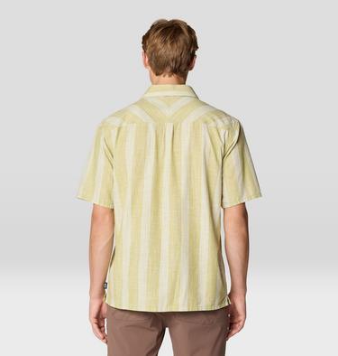 Men's Cottonwood Camp Lite Short Sleeve Shirt, Color: Moon Moss Strata Stripe, image 7