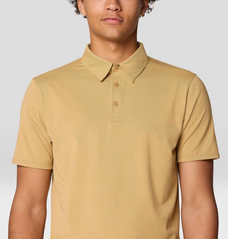 Men's Low Exposure Polo, Color: Buck, image 5