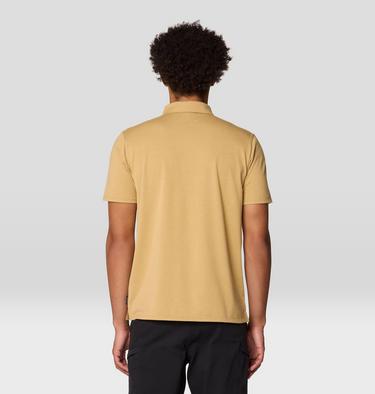 Men's Low Exposure Polo, Color: Buck, image 2