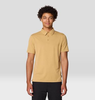 Men's Low Exposure Polo, Color: Buck, image 1