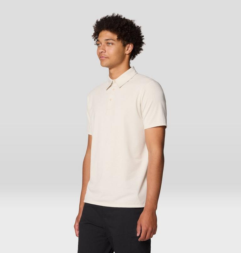 Men's Low Exposure Polo, Color: Wild Oyster, image 6