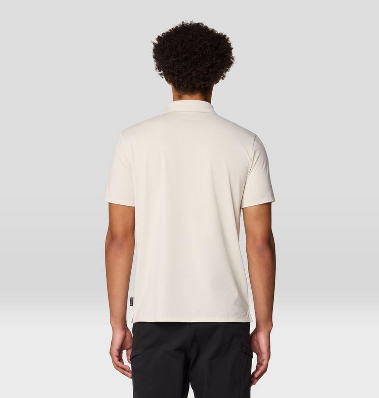 Men's Low Exposure Polo, Color: Wild Oyster, image 2