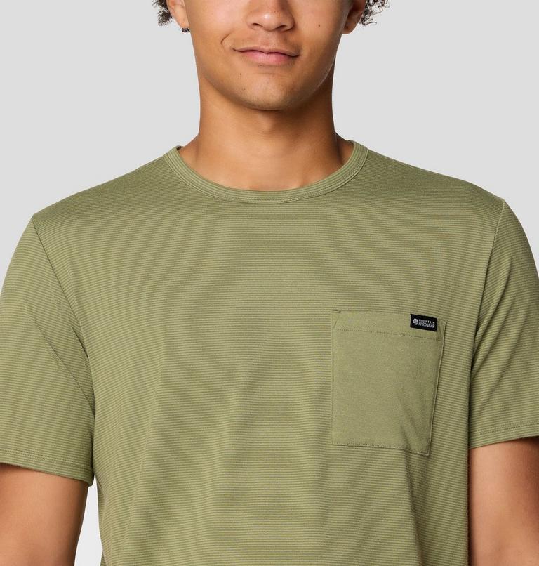 Men's Low Exposure Short Sleeve, Color: Mission Olive, image 4