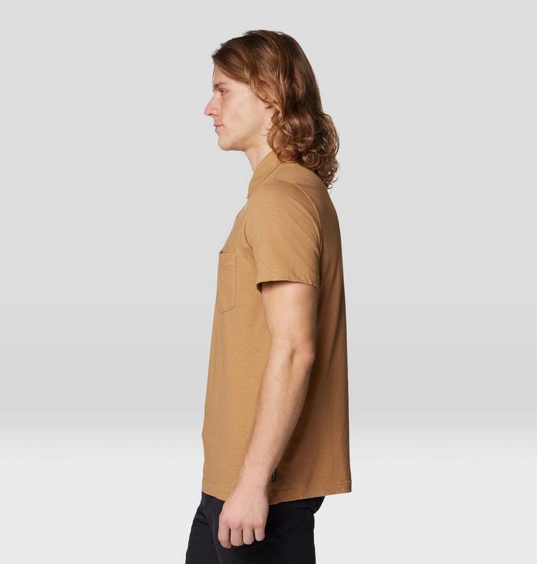 Men's On Edge Polo, Color: Buck, image 3