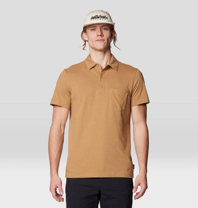 Men's On Edge Polo, Color: Buck, image 5
