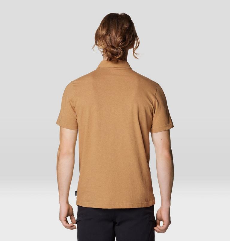 Men's On Edge Polo, Color: Buck, image 2