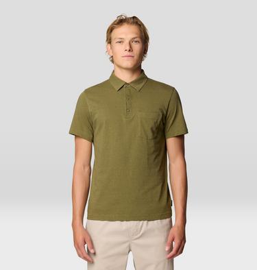 Men's On Edge Polo, Color: Combat Green, image 9