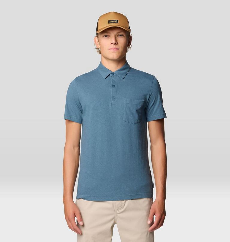 Men's On Edge Polo, Color: Adriatic Blue, image 5