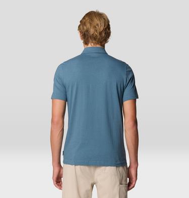 Men's On Edge Polo, Color: Adriatic Blue, image 6