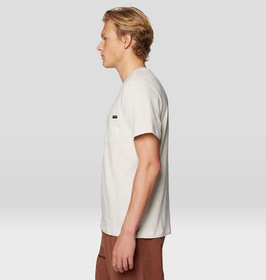 Men's On Edge Short Sleeve T, Color: Stone, image 11