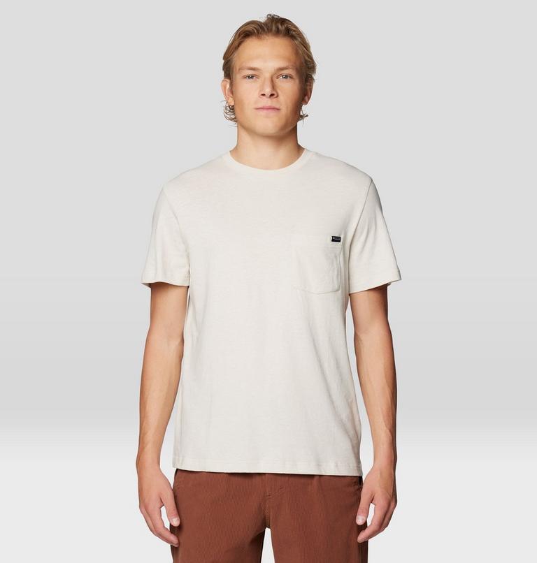 Men's On Edge Short Sleeve T, Color: Stone, image 4