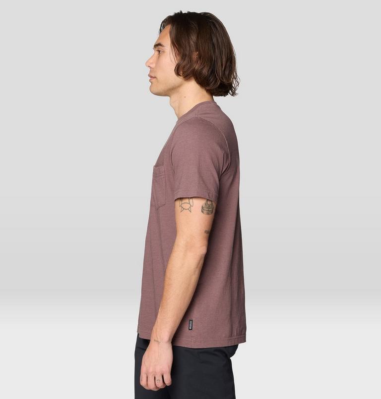 Men's On Edge Short Sleeve T, Color: Warm Ash, image 3