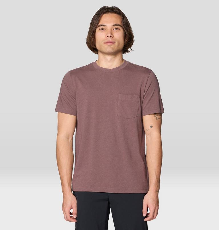 Men's On Edge Short Sleeve T, Color: Warm Ash, image 1