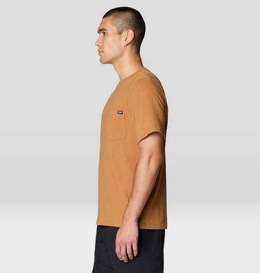 Men's On Edge Short Sleeve T, Color: Copper Clay, image 7