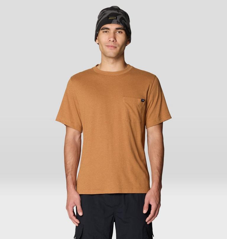 Men's On Edge Short Sleeve T, Color: Copper Clay, image 4