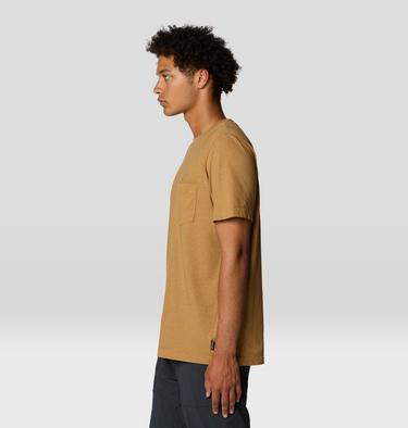 Men's On Edge Short Sleeve T, Color: Buck, image 3