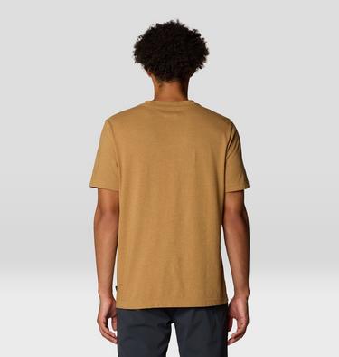 Men's On Edge Short Sleeve T, Color: Buck, image 2