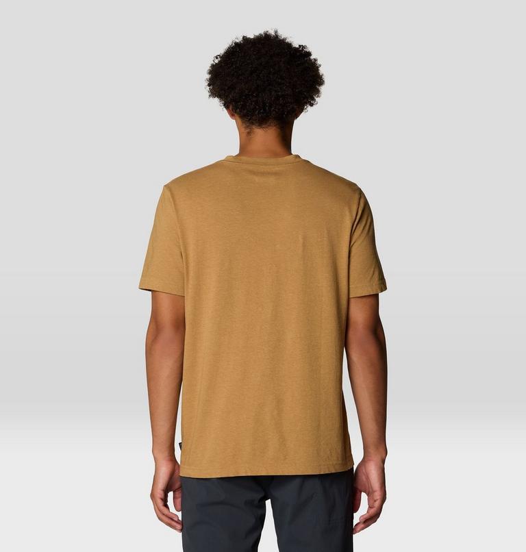 Men's On Edge Short Sleeve T, Color: Buck, image 2