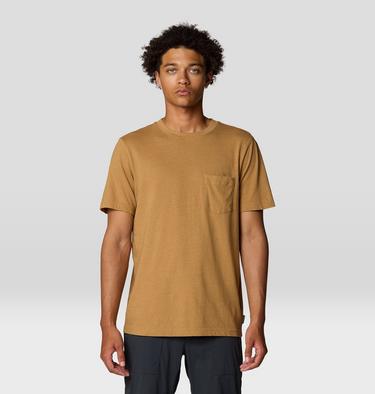 Men's On Edge Short Sleeve T, Color: Buck, image 1