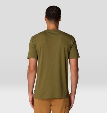 Men's On Edge Short Sleeve T, Color: Combat Green, image 2