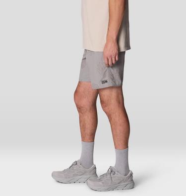 Men's Stryder Short, Color: Approaching Storm Screens Print, image 4