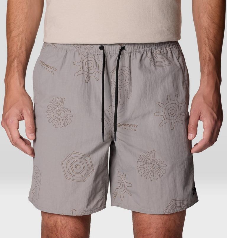 Men's Stryder Short, Color: Approaching Storm Screens Print, image 5