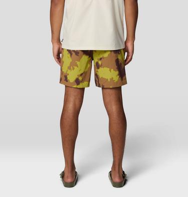 Men's Stryder Short, Color: New Clay Blissed Dye Print, image 4