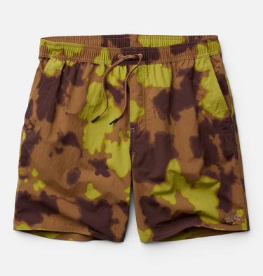 Men's Stryder Short, Color: New Clay Blissed Dye Print, image 3