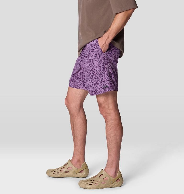 Men's Stryder Short, Color: Vervain Terrain Print, image 5