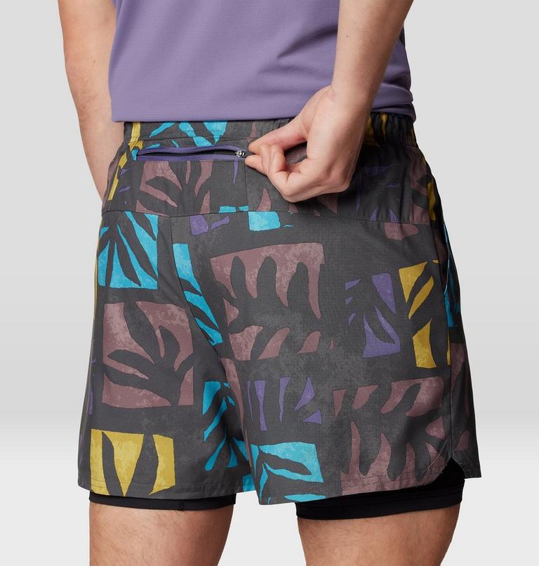 Men's Shade Lite Short, Color: Allium Meadows Print, image 7