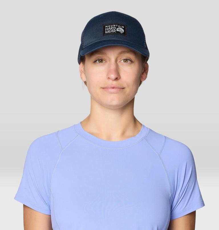 Recycled Trucker Hat, Color: Hardwear Navy, image 6