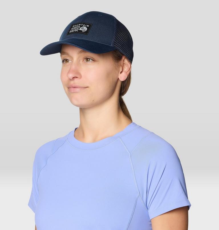 Recycled Trucker Hat, Color: Hardwear Navy, image 8