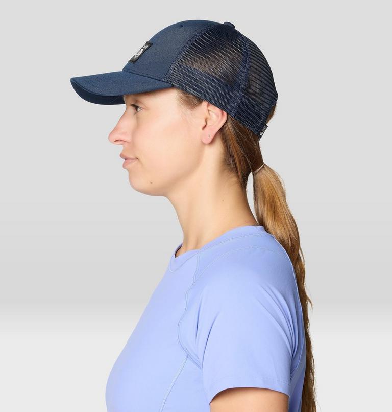 Recycled Trucker Hat, Color: Hardwear Navy, image 9