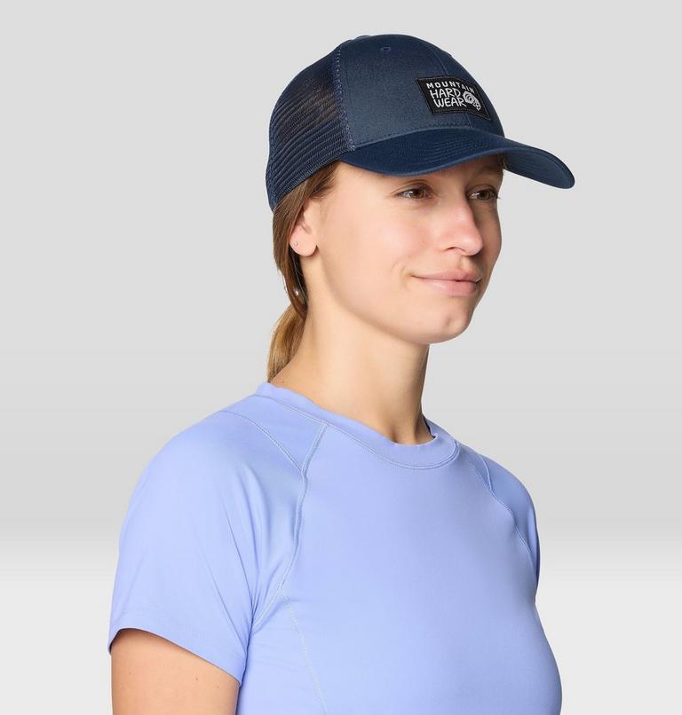 Recycled Trucker Hat, Color: Hardwear Navy, image 10