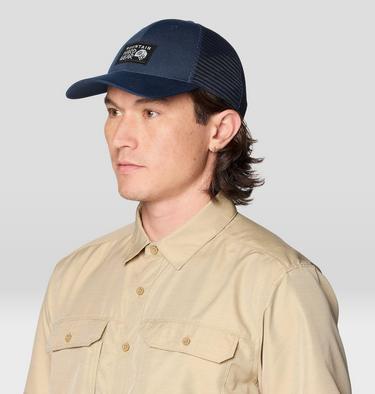 Recycled Trucker Hat, Color: Hardwear Navy, image 3
