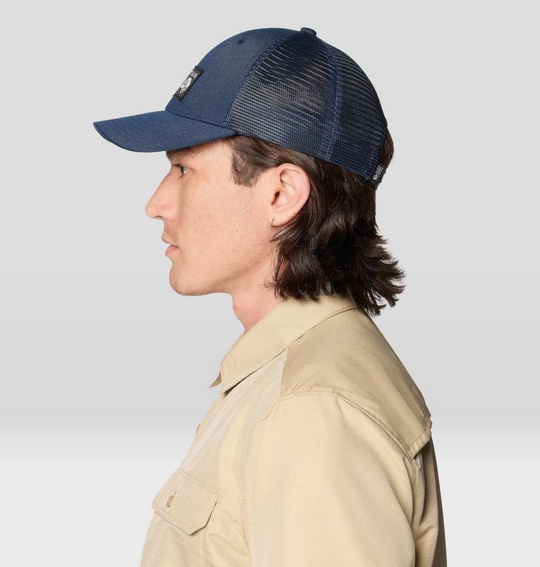 Recycled Trucker Hat, Color: Hardwear Navy, image 4