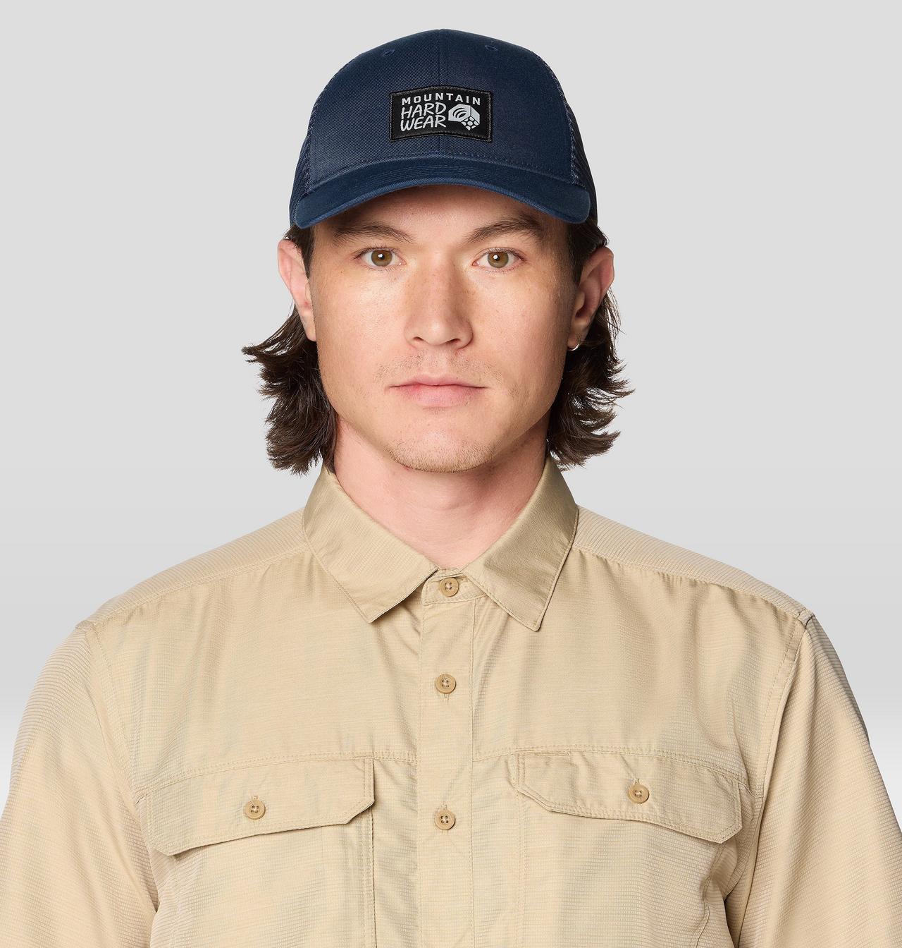 Penguin - Casquette camionneur avec logo - Noir et blanc cassé | ASOS