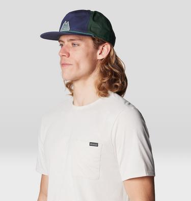 Canvas 5 Panel Hat, Color: Lapis Dusk / Blue Pine, image 7